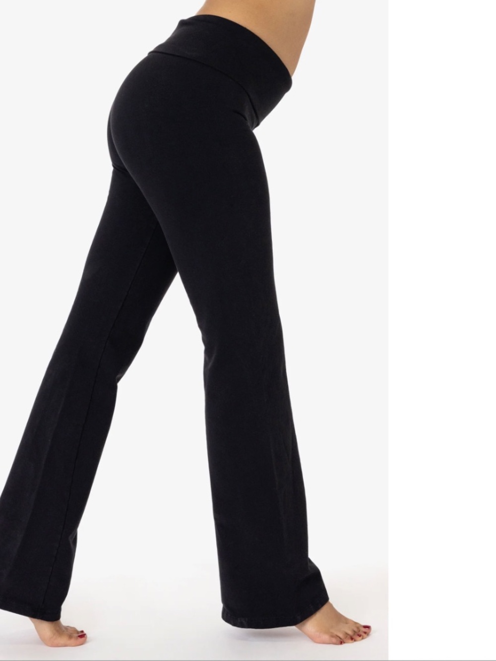 NWOT Los Angeles Apparel STRETCH FLEECE WINTER YOGA LEGGING Style RSF300GD